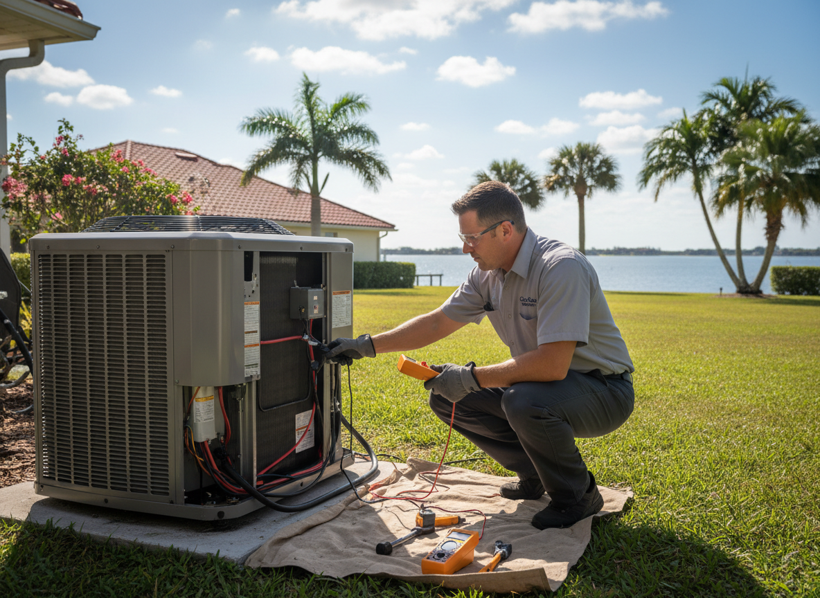 heat pump repair in Tampa bay area