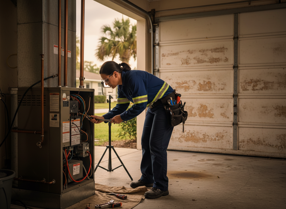 heating repair in Tampa bay area