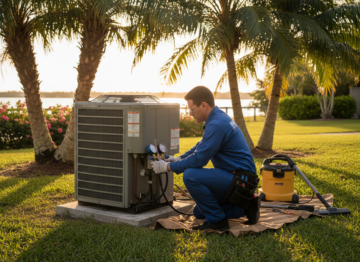 pre-summer AC tune-up in Tampa bay area